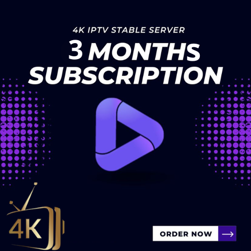 3-Month IPTV Subscription